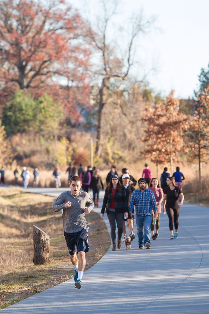 People walking at Atlanta BeltLine