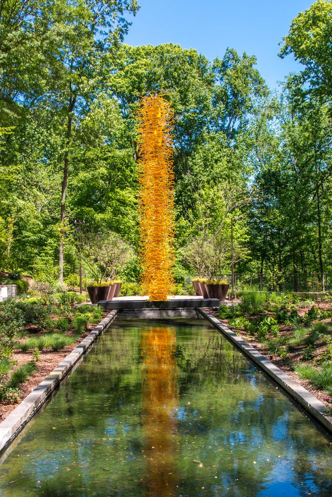 Scenic view of Atlanta Botanical Garden