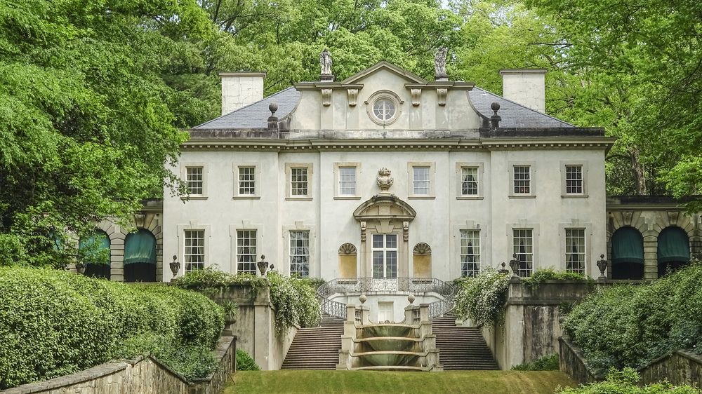 Swan house at Atlanta History Center