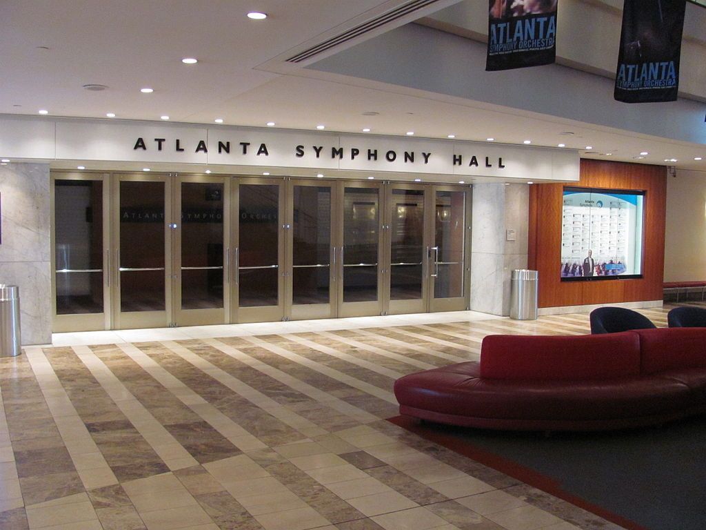View of Atlanta Symphony Orchestra