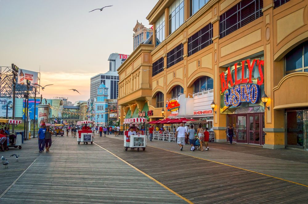 View of Atlantic City Boardwalk