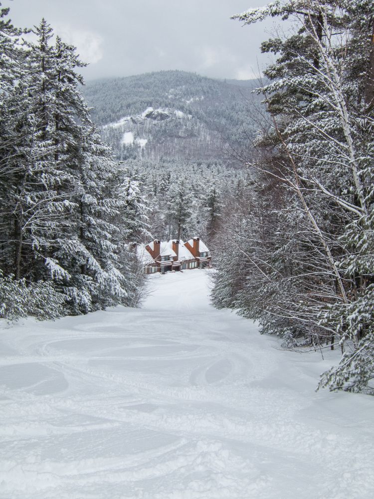 Skiing area at Attitash Mountain Resort