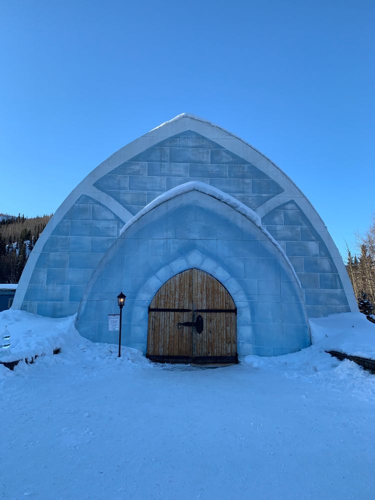 Exterior view of Aurora Ice Museum