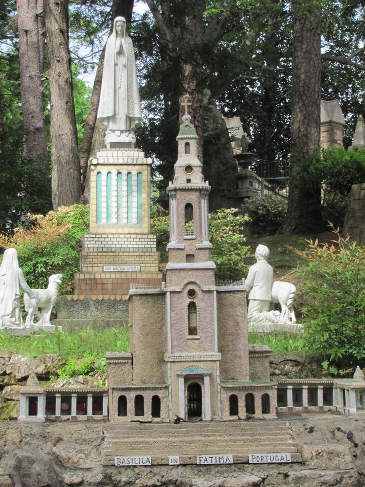 View of Ave Maria Grotto