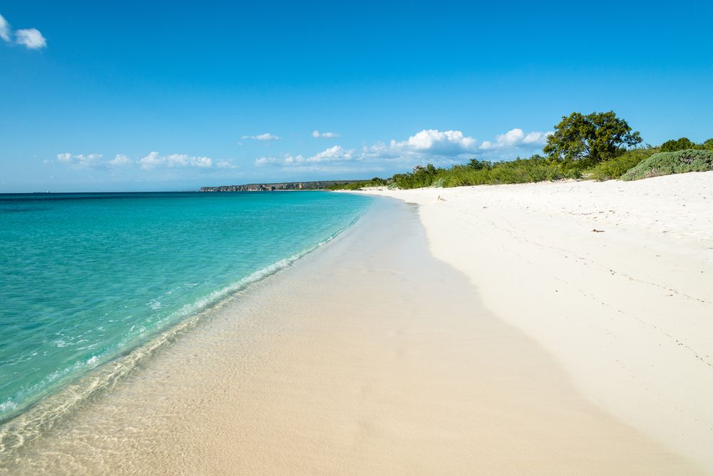 Clean water at Bahia De Las Aguilas