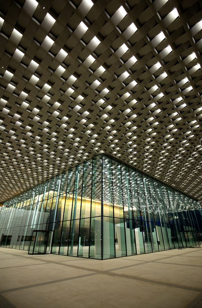 Closer details of the Bahrain National Theater