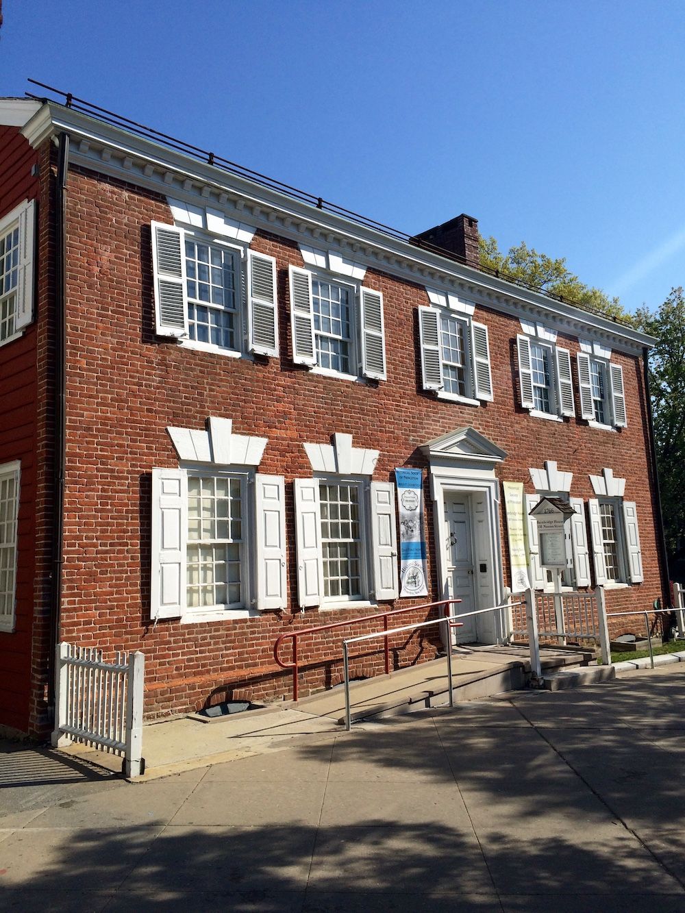 Front view of Bainbridge House