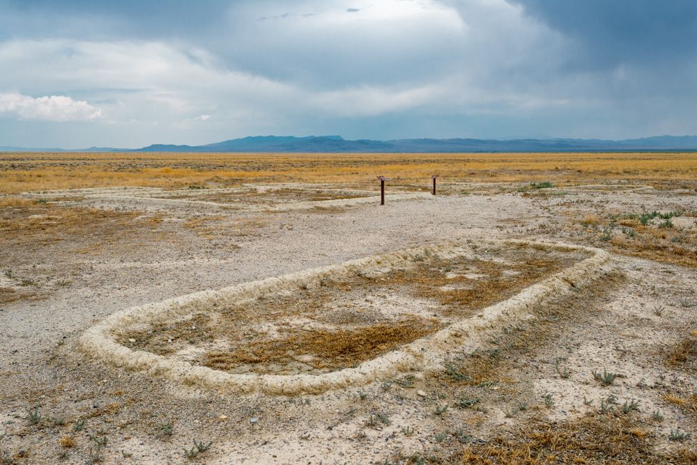 View of the Baker Archaeological Site