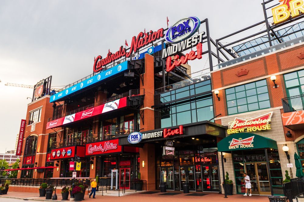 Exterior of the Ballpark Village