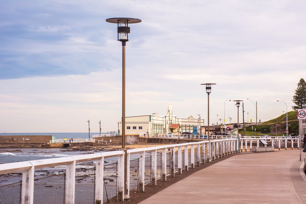 Coastal walk at Bathers Way