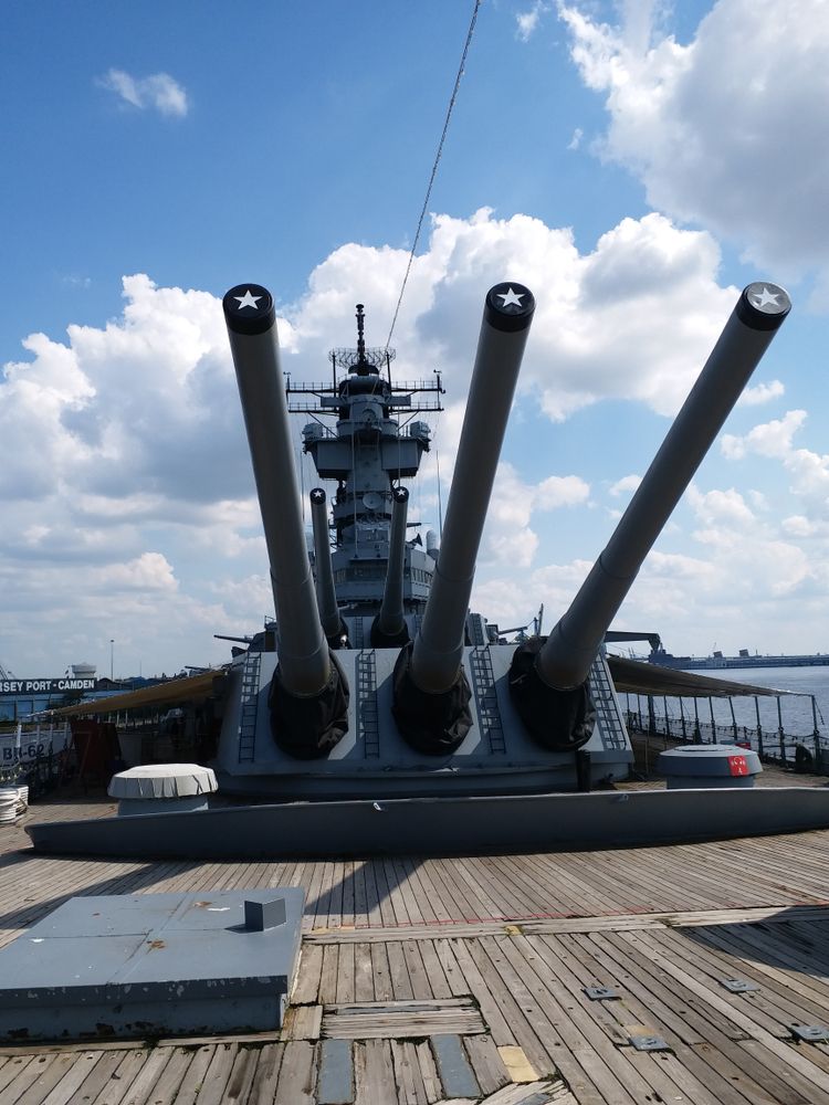 Cannons at Battleship New Jersey