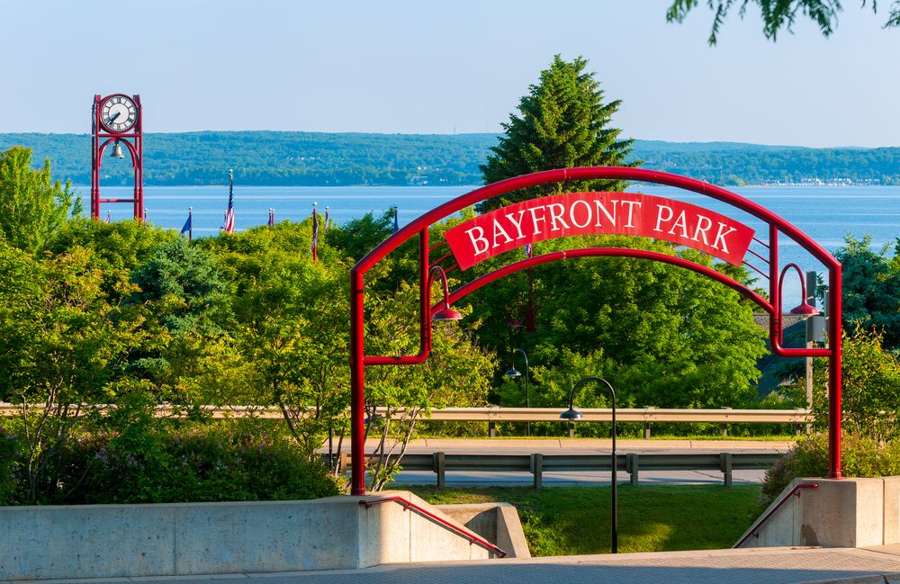 Entrance of Bayfront Park