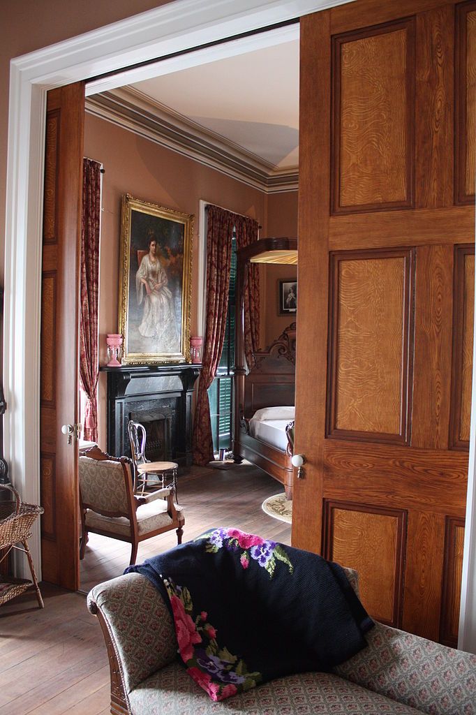Interior view of Beauvoir