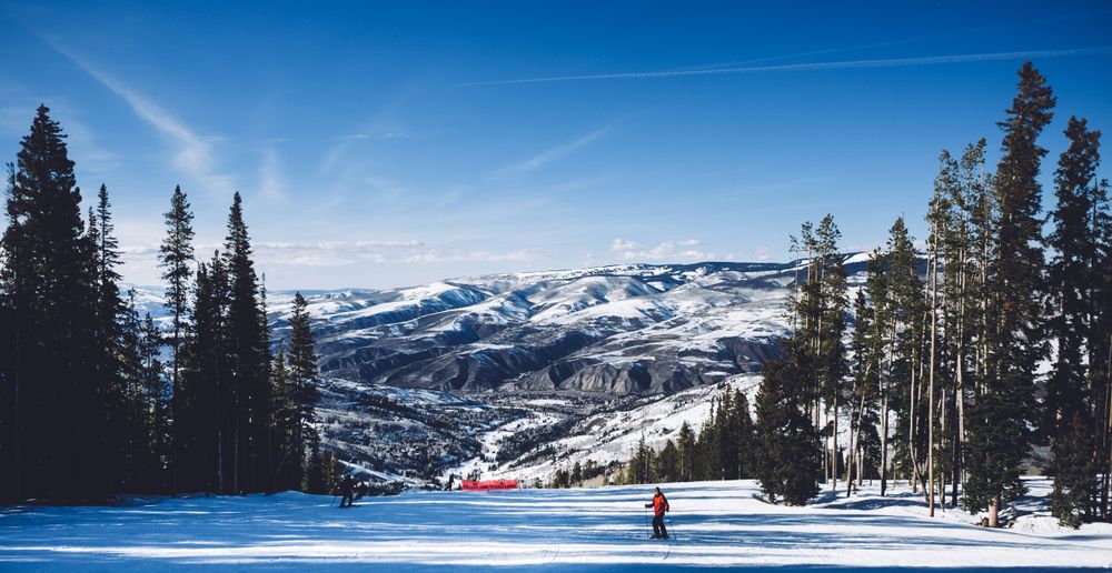 Skier on Beaver Creek Resort