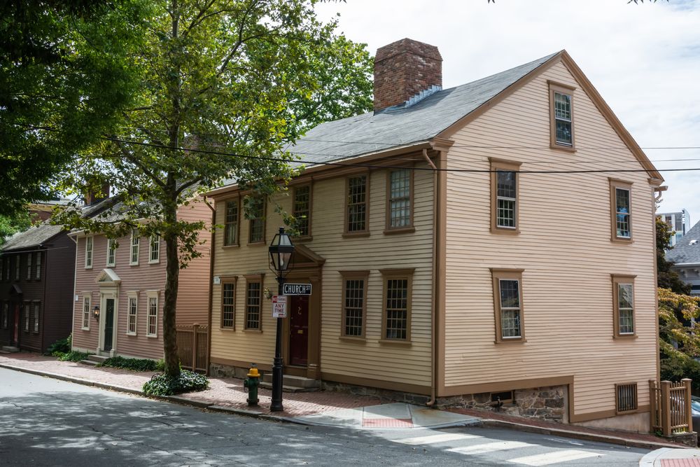 William snow house in Benefit Street