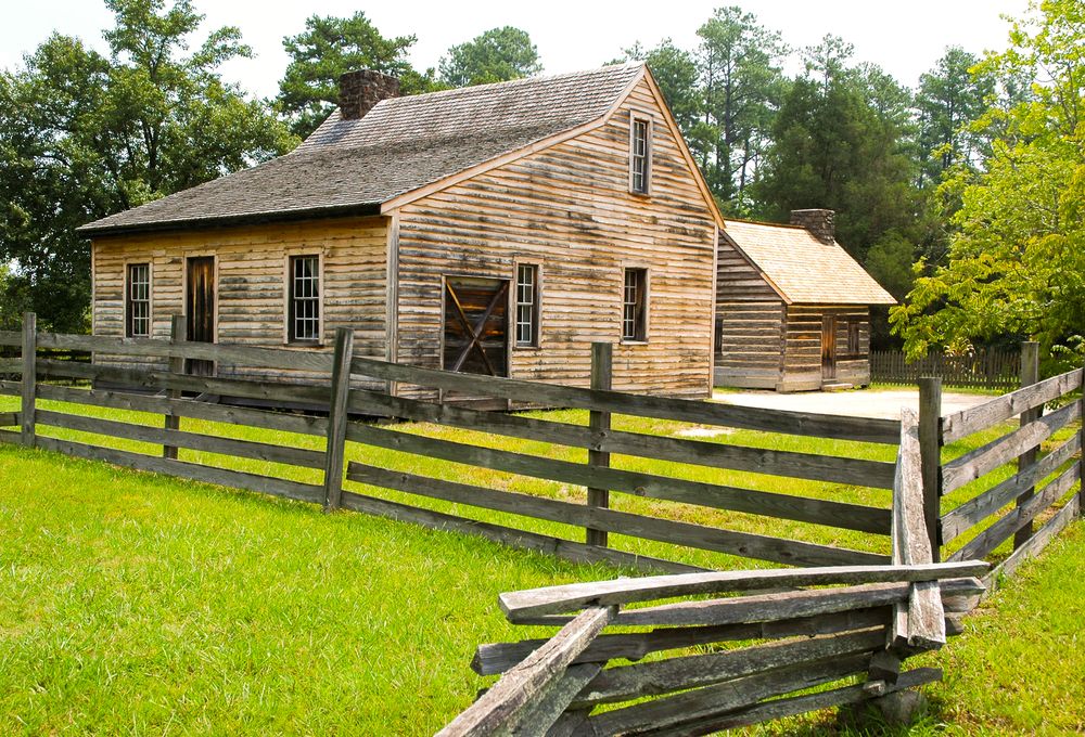 Exterior of Bennett Place Historic Site