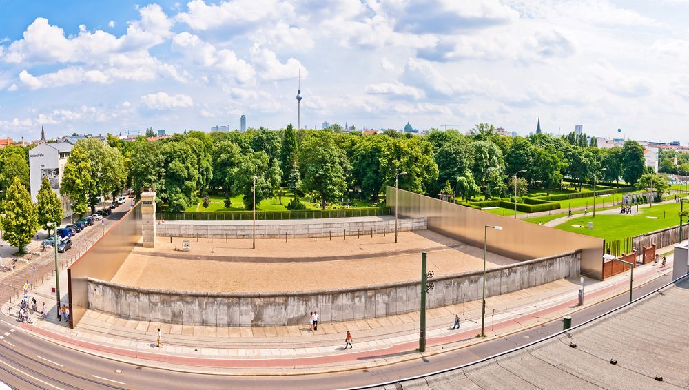 the Berlin Wall