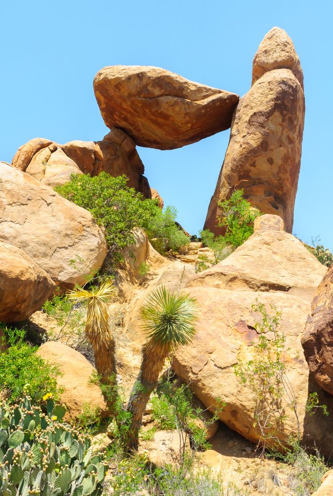 Natural rock formation at Big Bend National Park