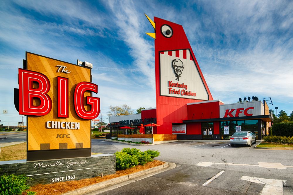 Exterior of the Big chicken