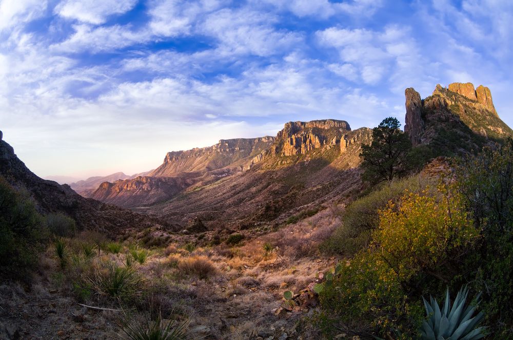 Scenic view of Big Bend National Park