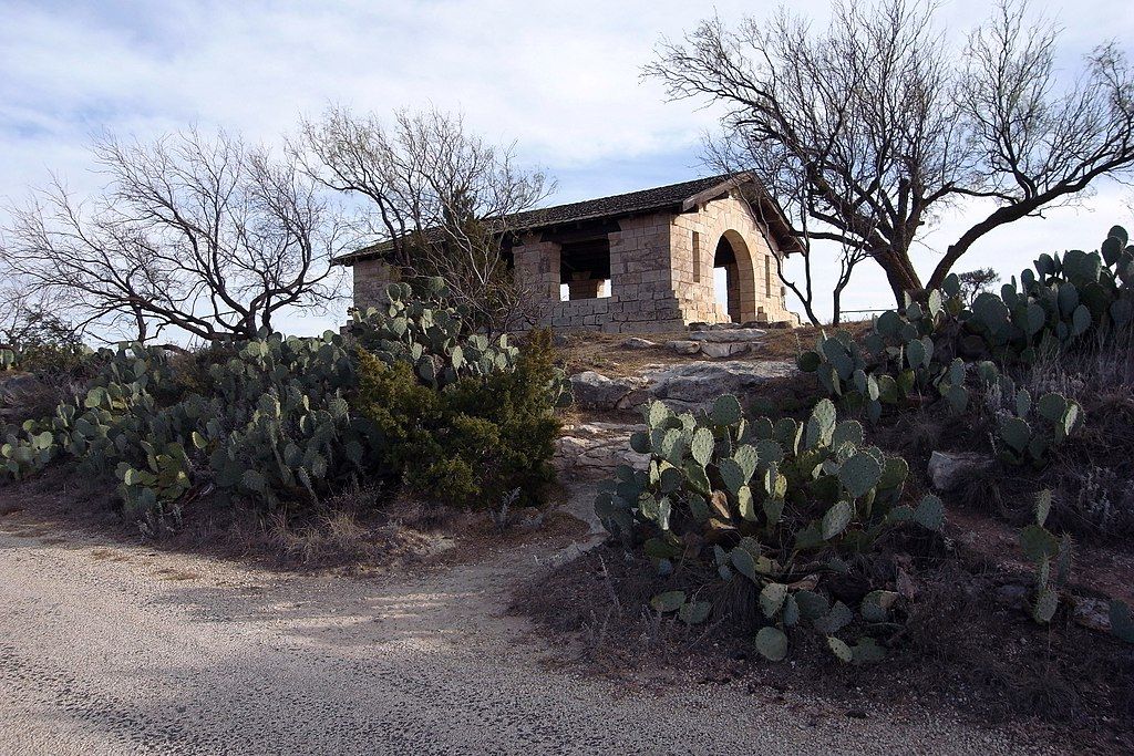 Big Spring State Park's pavilion