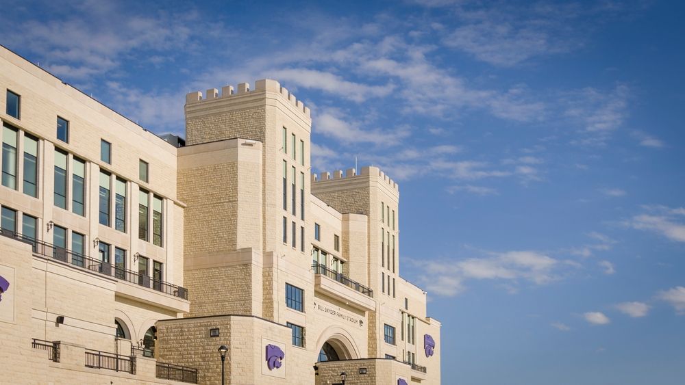 Exterior view of Bill Snyder Family Stadium