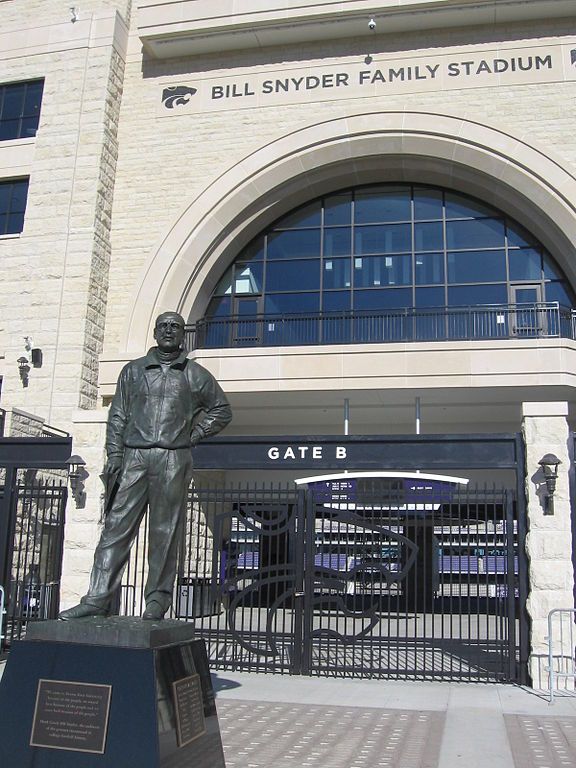 Entrance to Bill Snyder Family Stadium