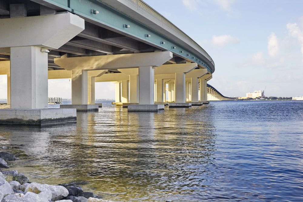 Pillars of Biloxi Bay Bridge