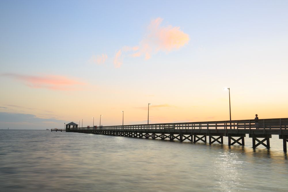 Pier at Biloxi Beach