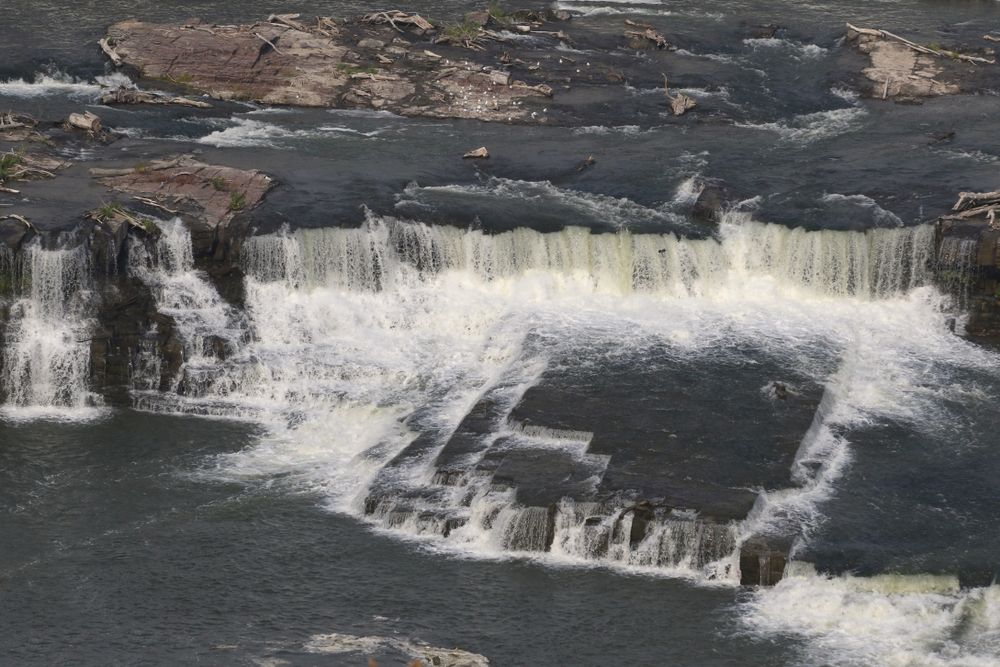 View of Black Eagle Falls