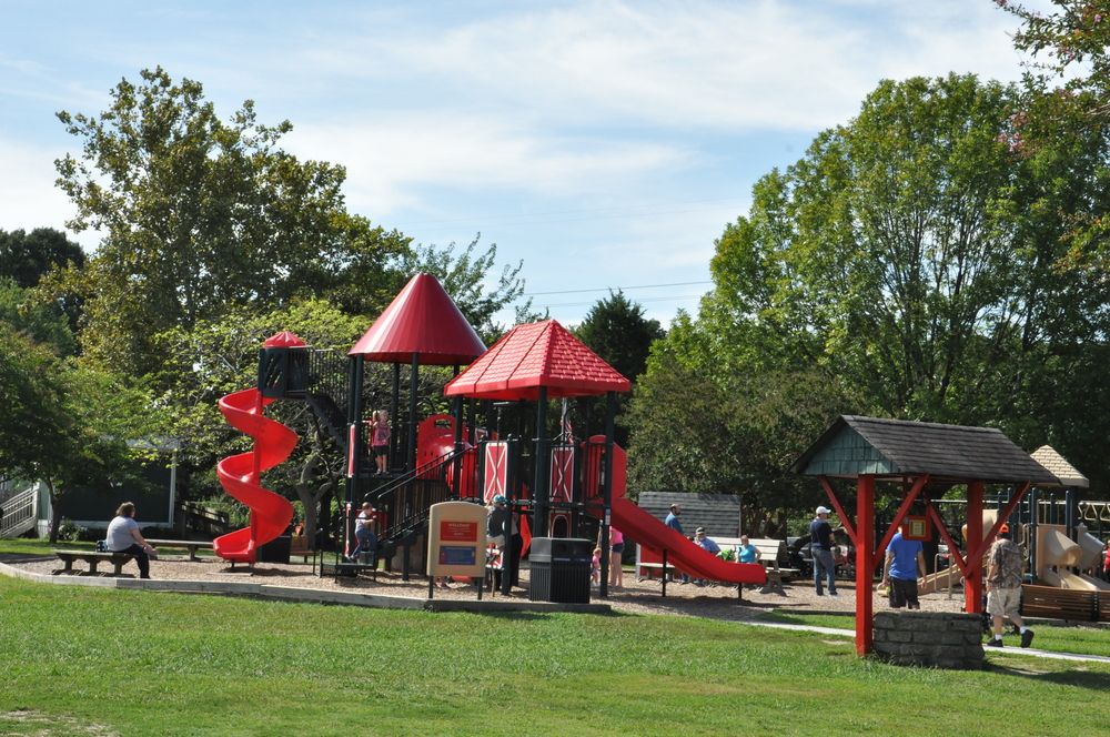 Bluebird Gap farm play area