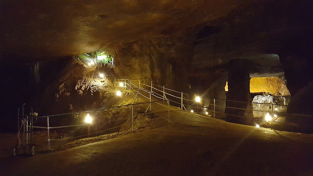 Interior of Bonne Terre Mine