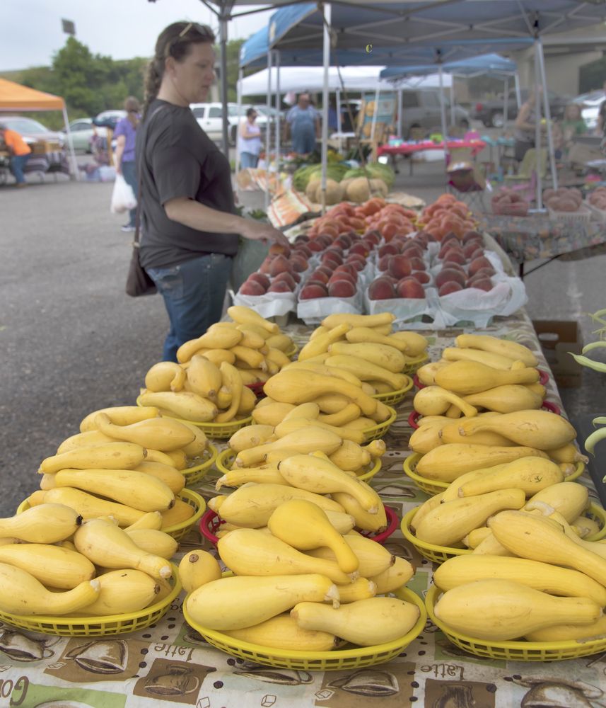 Fresh produce at Bossier City Farmer’s Market