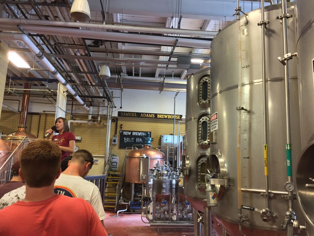 Boston Brewery Tours at Samuel Adams Brewhouse