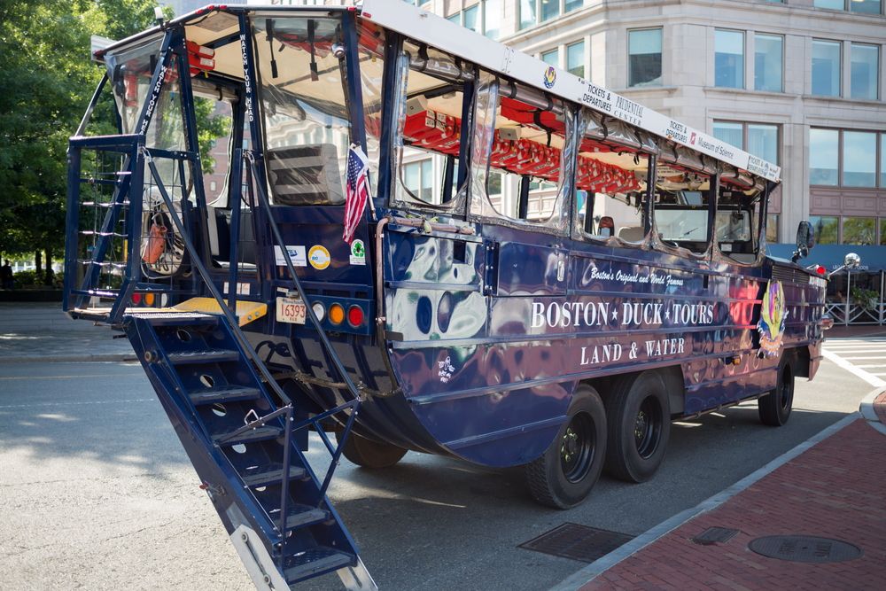 View of Boston Duck Tour