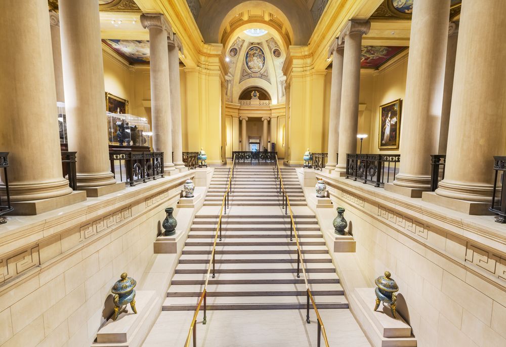 Interior of Museum of Fine Arts