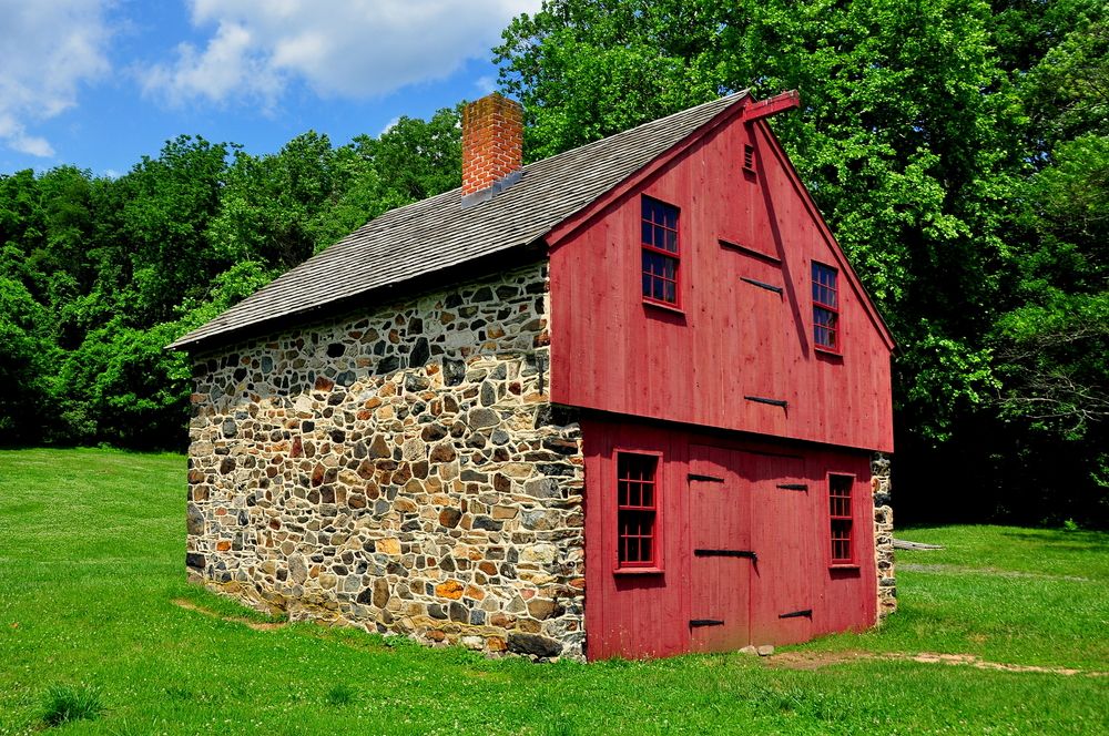 Stone house at Brandywine Battlefield Park