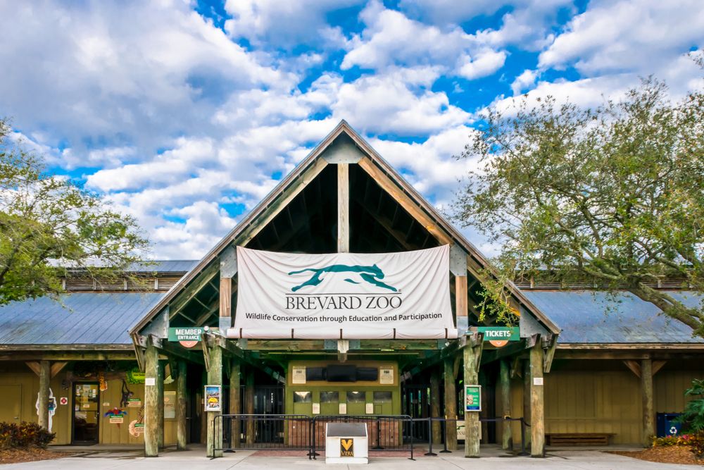Exterior of Brevard Zoo