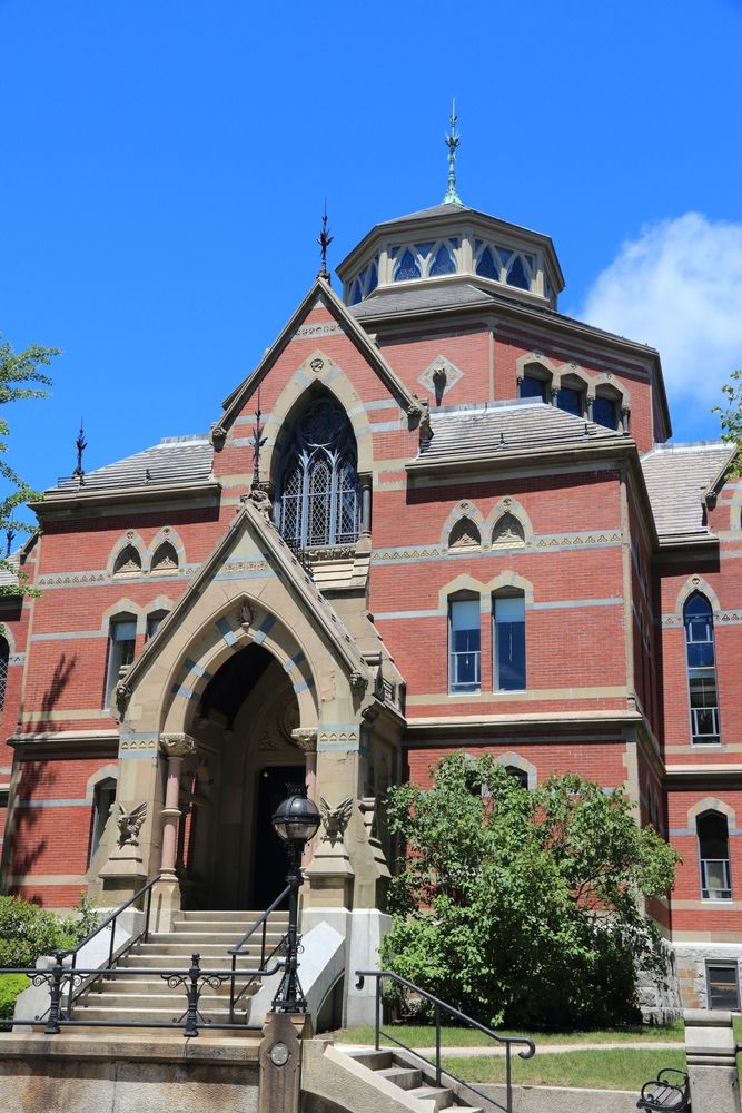 Brick building at Brown University