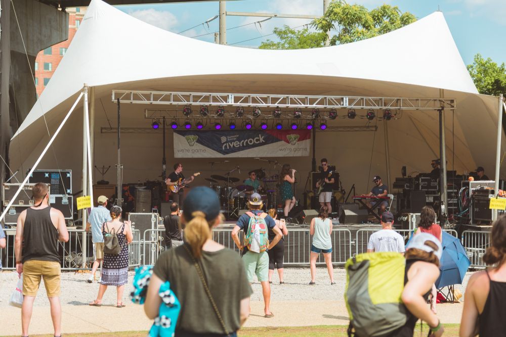 Riverrock festival at Brown’s Island