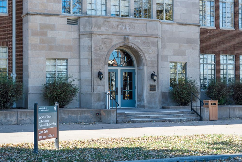 Entrance to Brown v. Board of Education National Historical Park