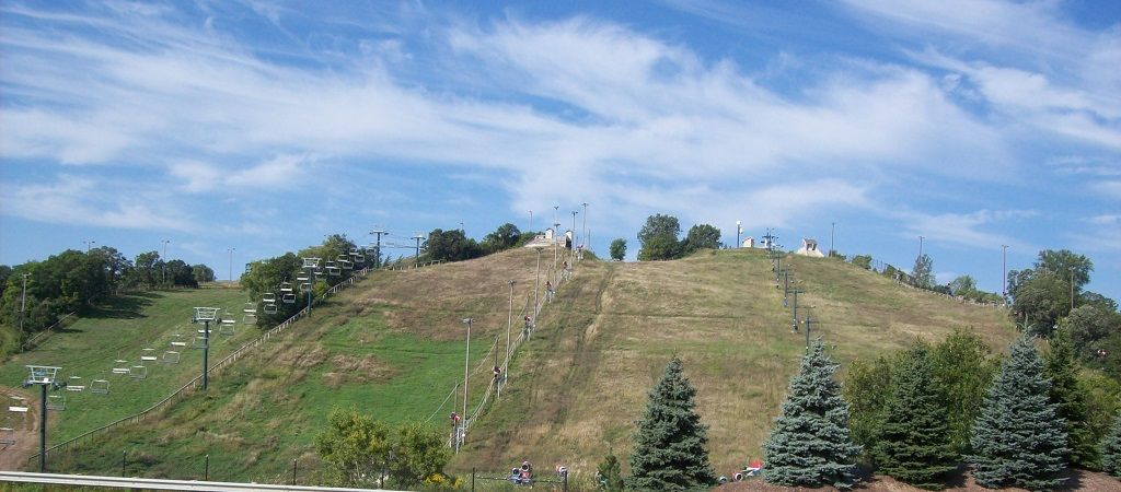 View of the Buck Hill Ski Area