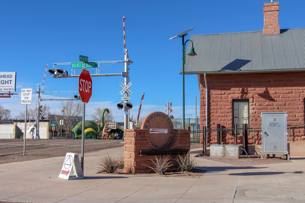 Street view of Bucket of Blood Street