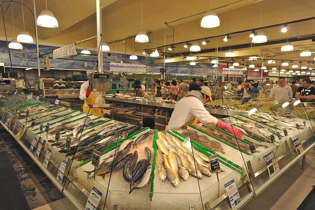 Fish market at Buford Highway