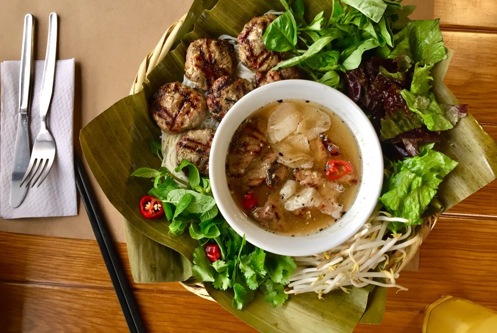 Bun Cha in Hanoi