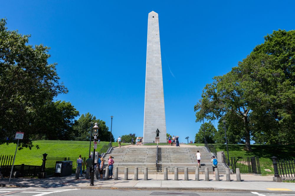 View of Bunker Hill Monument
