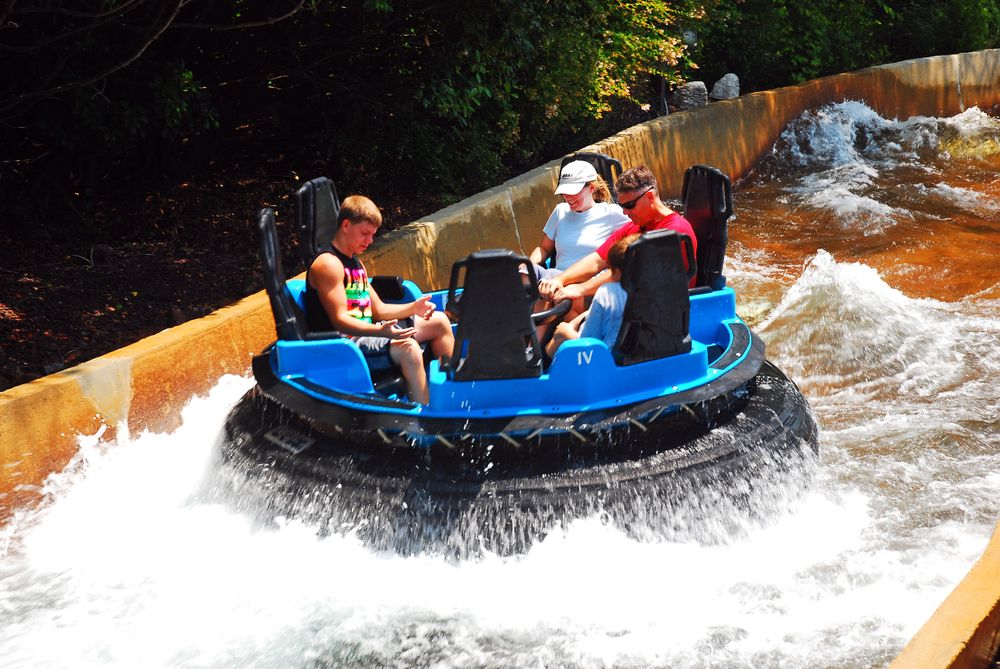 Water ride at Busch Gardens Williamsburg