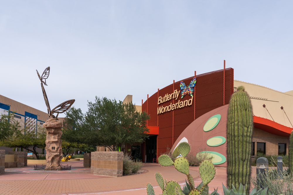 Exterior view of the Butterfly Wonderland
