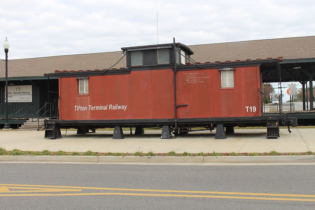 View of Tifton Terminal Railway Museum