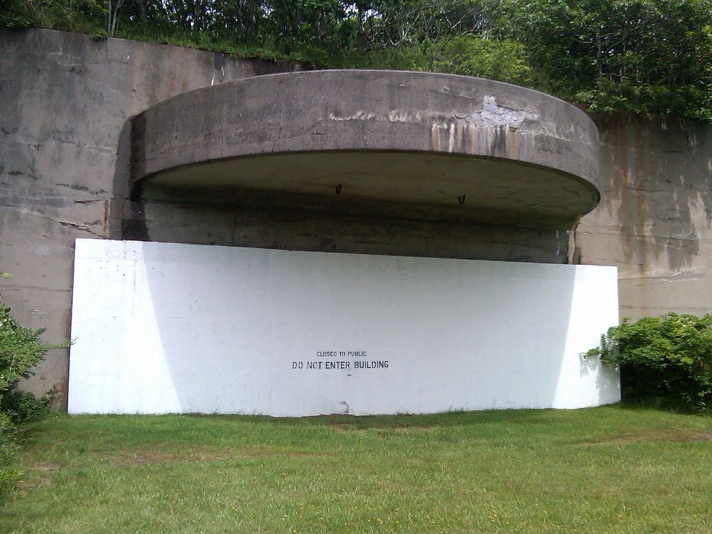Gun casemate at Camp Hero State Park